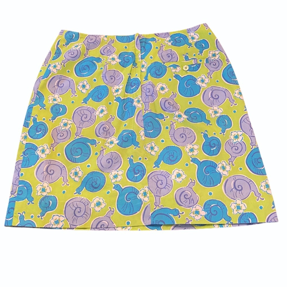 Vintage Lilly Pulitzer Skirt white label size 4 - Picture 2 of 9